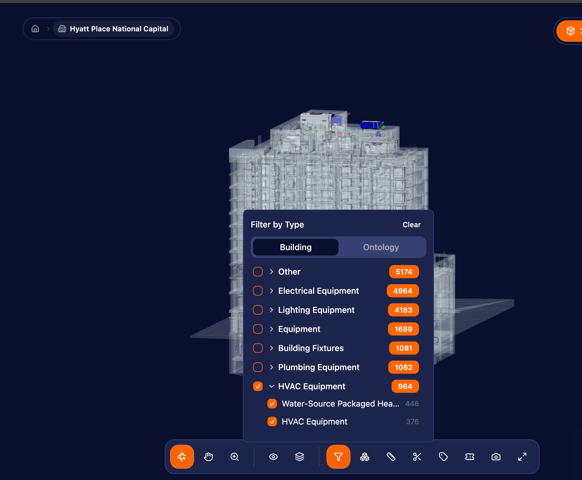 Filter the 3D Viewer by Type 1