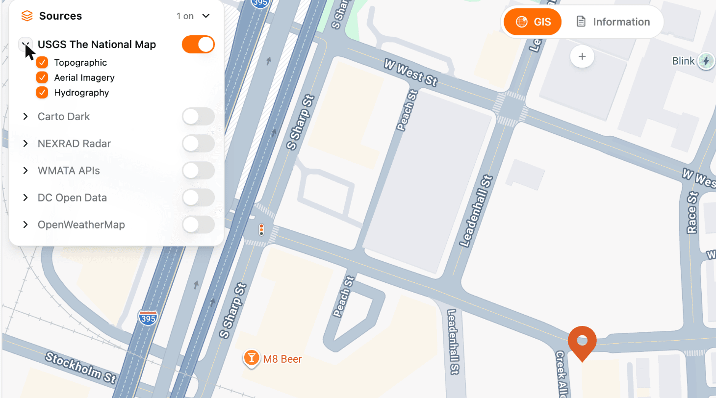 GIS Map Data 1